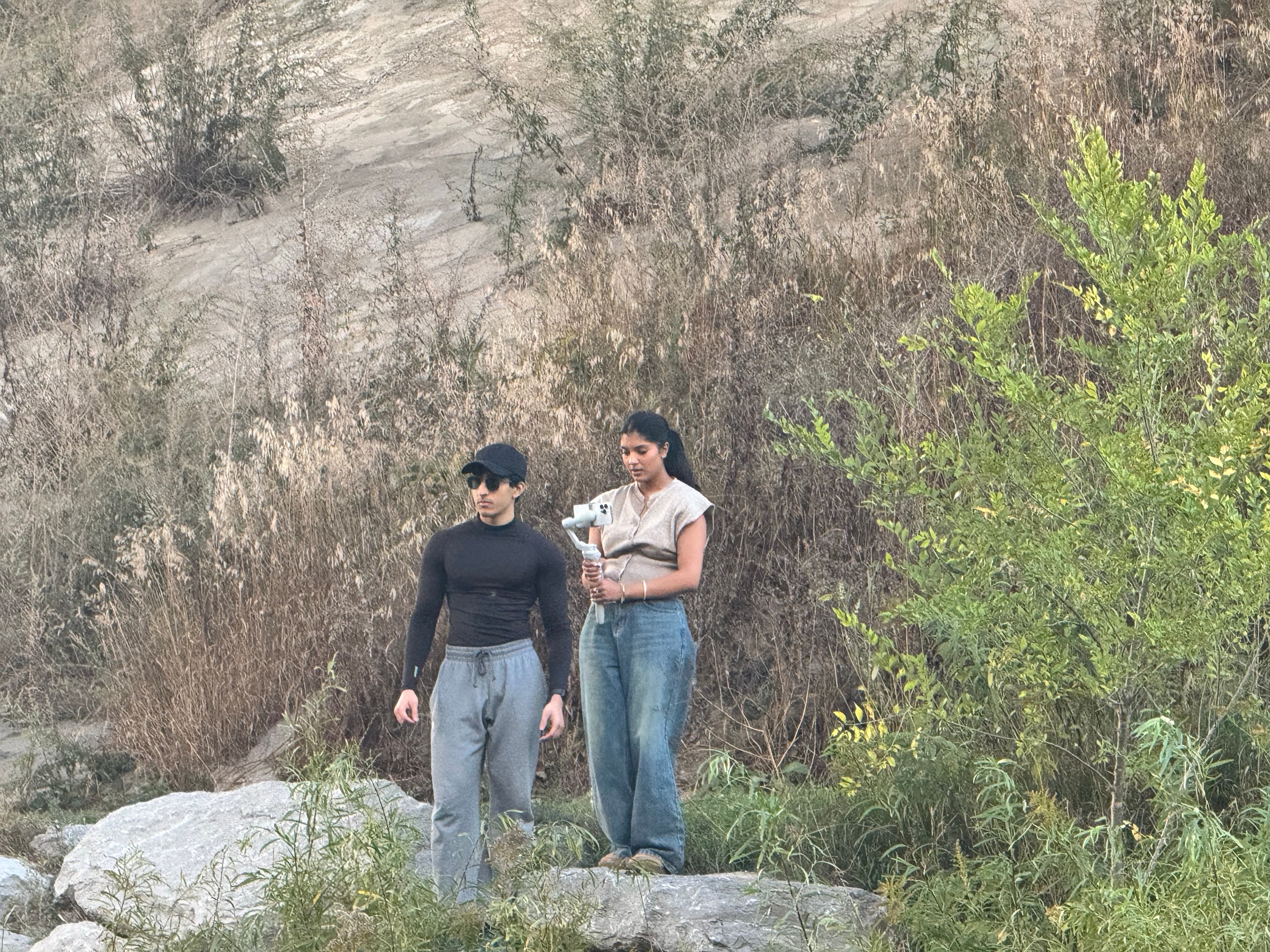 you will be on camera