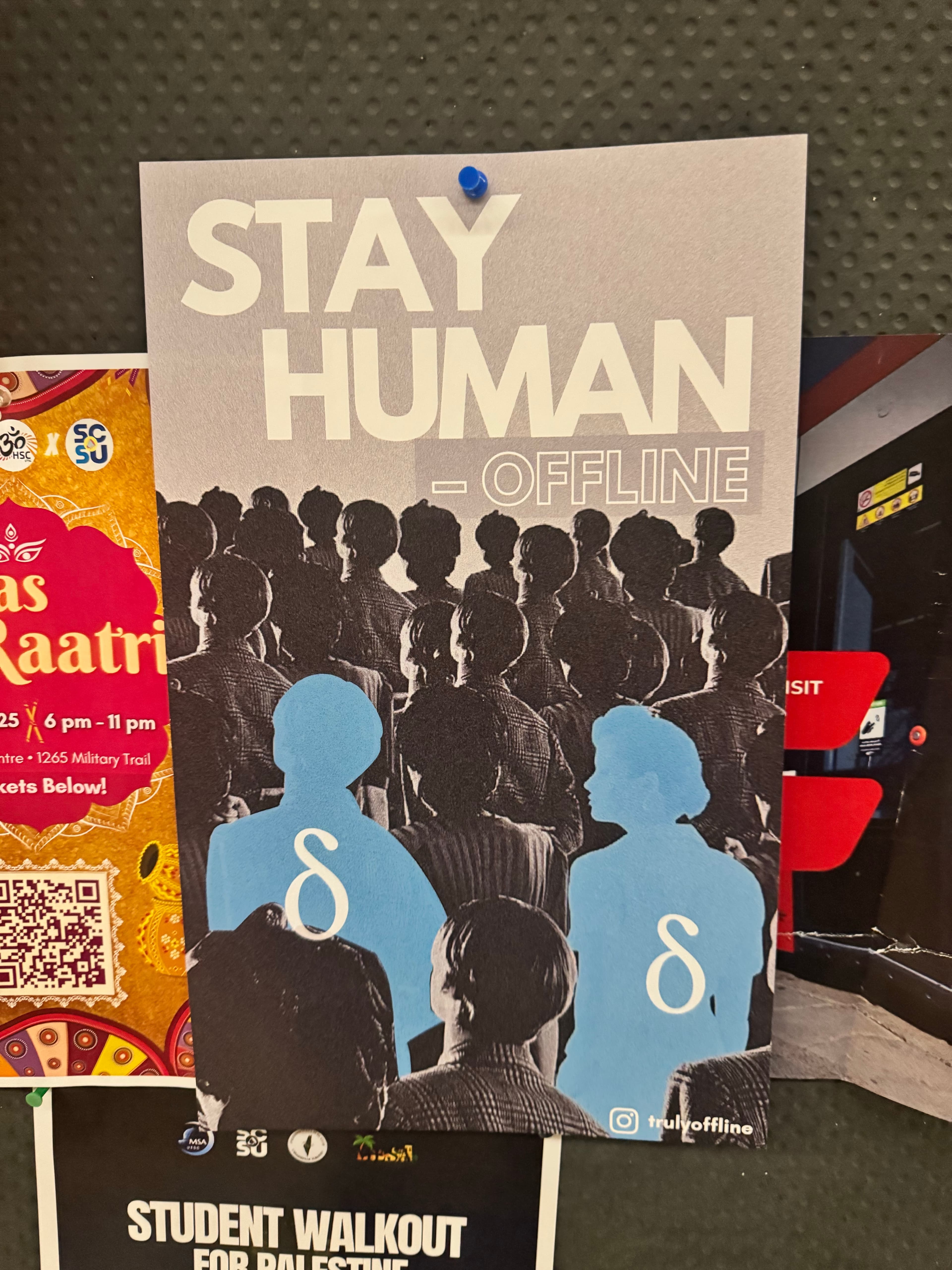 Stay Human Poster